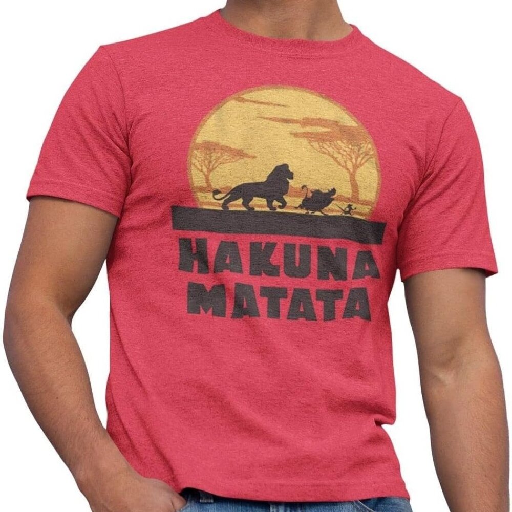 NWOT Disney's Lion King "Hakuna Matata" T-Shirt - Cotton - Unisex Small